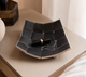 Woven PU Leather Storage Tray – Decorative Catchall for Keys Jewelry Vanity Desk