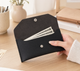 Slim Cash Envelope Wallet – PU Leather Snap Pouch Budget Organizer Women Purse