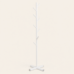 Tree Branch Coat Rack – Freestanding Floor Stand for Bedroom Entryway, 8 Hooks