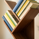Tree Bookshelf 3-Tier Wood Desk Organizer – Small Bookcase Home Office Display