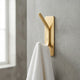 Gold Wall Hook – Stainless Steel Adhesive Towel Rack Bathroom Storage Hat Hanger Coat Holder