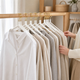 Clothes Hangers Set of 10 – Plastic Body Gold Hook Closet Organizer Coat Hanger