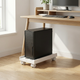 Adjustable Mobile CPU Stand – Rolling Tower Holder with Ventilation and Brake Wheels for Office