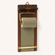 Wooden Clipboard Roll Notepad – Hanging Memo Pad Desk Note Board Minimalist Office