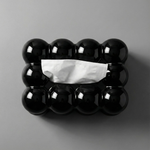 Cloud Design Tissue Box – Sculptural Tissue Dispenser for Coffee Table, Nightstand, Bathroom, Office Decor