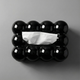 Cloud Design Tissue Box – Sculptural Tissue Dispenser for Coffee Table, Nightstand, Bathroom, Office Decor