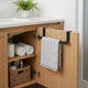 Stainless Steel Over Cabinet Towel Rack – Kitchen & Bathroom Organizer