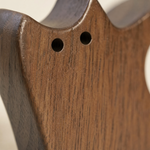 Wooden Cat Book Page Holder – Finger Ring Bookmark for Readers, Minimalist Wood Gift