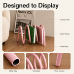 Spring Book Rack – Modern Tabletop Bookend Organizer for Desk and Shelves
