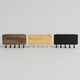Wall Mounted Bamboo Key Hanger – Entryway Organizer with Storage Slot, Minimalist Wall Hook Rack