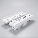 Adjustable Mobile CPU Stand – Rolling Tower Holder with Ventilation and Brake Wheels for Office