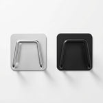 Adhesive Kitchen Hooks – Space Saving Stainless Steel Holder for Sponges, Cutting Boards & Cabinet Doors