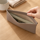 Self-Closing Long Wallet – Passport ID Cash Pouch Faux Leather Slim Travel Organizer