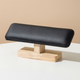 Watch and Bracelet Display Stand – Padded Bar with Wood Base for Dresser Jewellery Storage