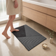 Geometric Bath Mat – Absorbent Non-Slip Quick Dry Shower Rug Minimalist Bathroom Decor
