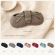 Sunglasses Case Pouch – Sandal Shaped PU Leather Eyewear Bag Portable Glasses Protector