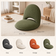 Floor Lounger Chair with Backrest – Foldable Cushion Seat for Reading and Relaxing