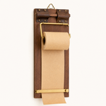 Wooden Clipboard Roll Notepad – Hanging Memo Pad Desk Note Board Minimalist Office