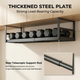 Under Cabinet Shelf Organizer - Hanging Stainless Steel Expandable Spice Rack