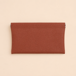Self-Closing Long Wallet – Passport ID Cash Pouch Faux Leather Slim Travel Organizer