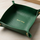 Nordic Style Leather Tray – Minimalist Accessory Organizer for Jewelry & Cosmetics for Modern Home Storage