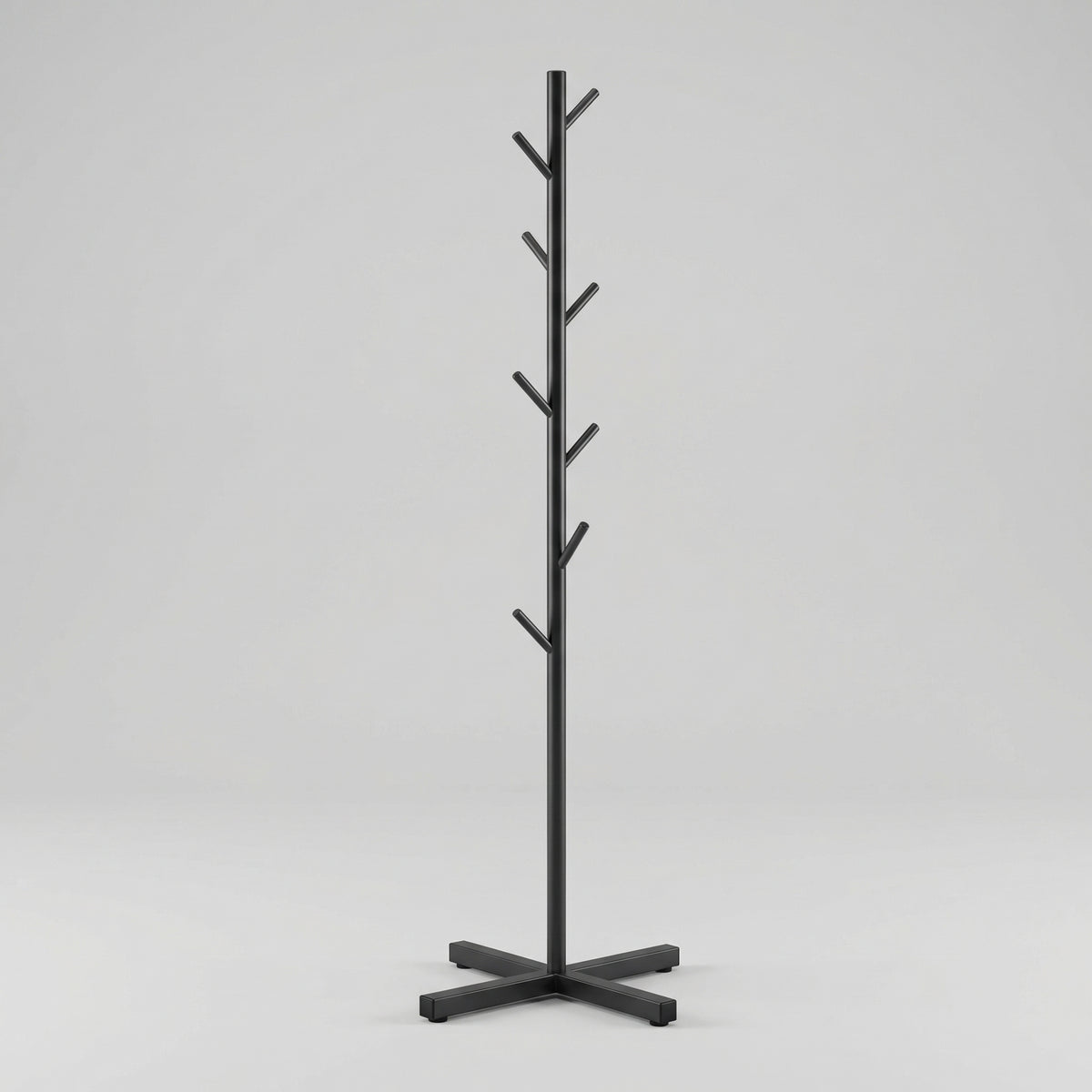 Branch Style Coat Rack – Freestanding Metal Hook Stand for Entryway Living Room Jacket Storage