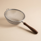 Fine Mesh Strainer – Wood Handle Kitchen Sieve for Tea Matcha Flour Pasta Juice Baking Cooking