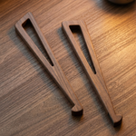 Wooden Laptop Stand – Foldable Ergonomic Riser 12° Angle Desk Organizer Home Office Workspace