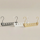Space-Saving Closet Hanger – 8-Slot Rotating Aluminum Alloy Organizer for Clothes & Wardrobe Storage