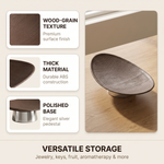 Oval Catchall Tray – Bedside Organizer Dresser Tray Jewelry Dish Entryway Storage Modern Decor