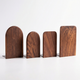 Wooden Book Shelf Bookend – Minimalist Solid Wood Support for Books & Shelf Organisation