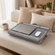 Cushioned Lap Desk with Built-In Mouse Pad – Portable Laptop Table for Bed and Sofa Use