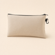 Canvas Zipper Pouch – Document Organizer Bag for Office School Travel Storage