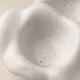 Premium Ceramic Egg Tray – Speckled White Holder for Kitchen Counter or Fridge Storage