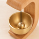 Door Opening Bell – Solid Wood Magnetic Wind Chime, Entry Reminder, Housewarming Gift