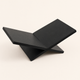 Wood Book Display Stand – Hands-Free Reading Holder for Books, Tablets, Cookbooks