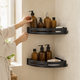 Corner Shower Caddy – No Drill Adhesive Bathroom Shelf Storage Rack Organizer