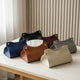 Leather Tissue Holder – Compact Napkin Dispenser for Coffee Table Desk Bathroom Car Storage