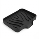 Silicone Soap Tray with Drain Spout – Self-Draining Dish for Kitchen and Bathroom Countertops