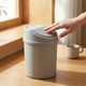 Mini Desk Trash Can – Swing Lid Waste Bin for Bedroom, Bathroom & Desktop