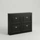 4-Door Shoe Rack – 8 Shelves, Shoe Storage Cabinet, Home Furniture