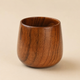Wooden Tea Cup – Handcrafted Natural Wood Cup for Tea Coffee Minimalist Kitchen