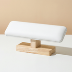 Watch and Bracelet Display Stand – Padded Bar with Wood Base for Dresser Jewellery Storage