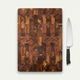 Double-Sided Acacia Wood Cutting Board - Professional Cooking Prep Board with End-Grain Style Look
