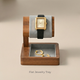 Wooden Watch Display Stand with Jewelry & Ring Tray – Single and Double Watch Holder