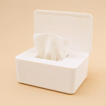 Wet Wipes Dispenser with Lid – Dustproof Tissue Box for Desk, Car, Home Office