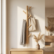 Tree Branch Wall Coat Rack – Wall Mounted Hook Rack for Entryway Hallway Bedroom