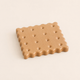 Wooden Biscuit Coaster – Cute Cookie Shape Desk Pad, Housewarming or Birthday Gift