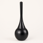 Sculptural Toilet Brush with Holder – Long Handle Bathroom Brush, Minimalist Design