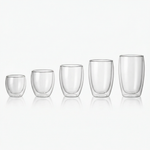 Double Wall Glass Coffee Mug – Heat Resistant Borosilicate Cup for Hot and Cold Drinks